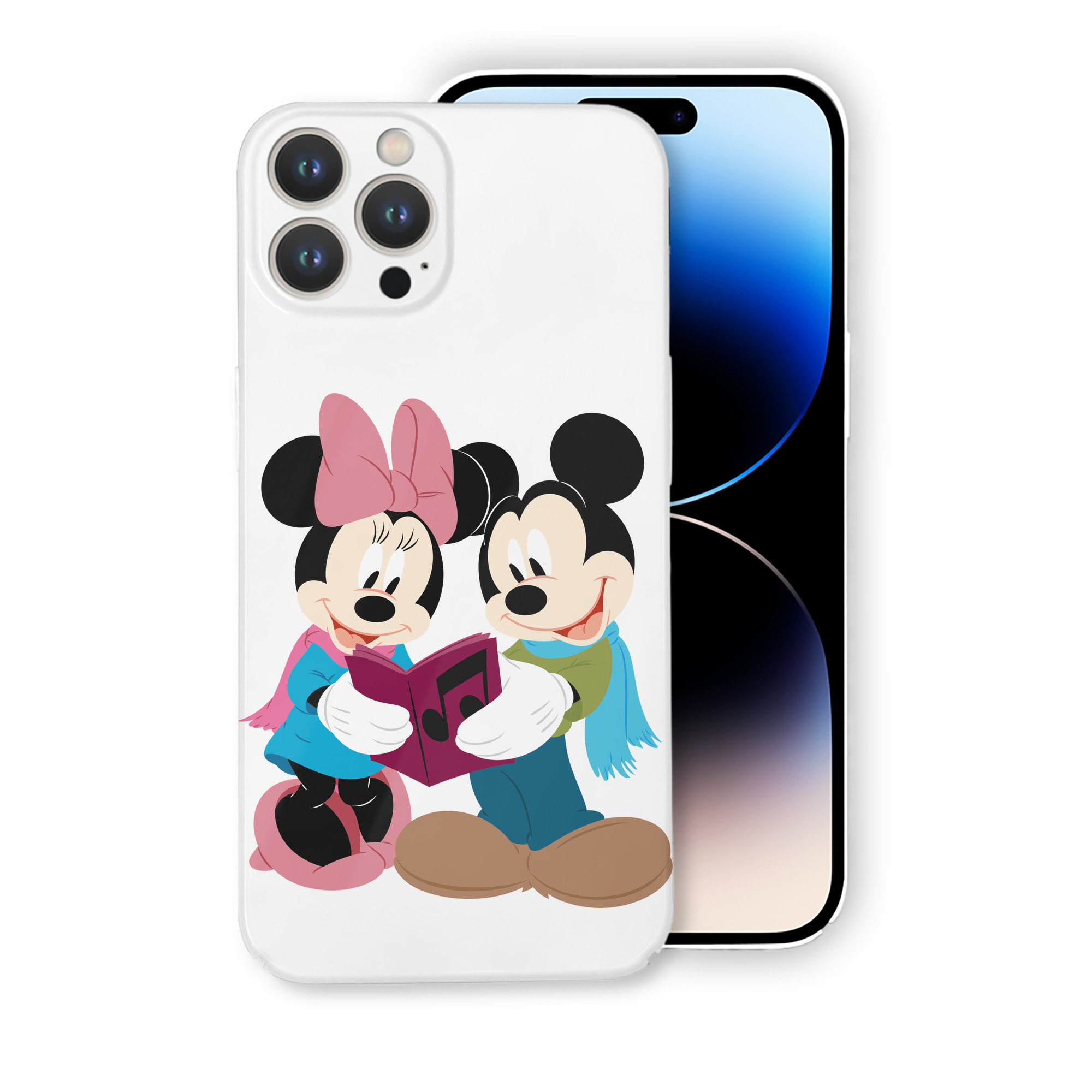 （画像用） ミッキーマウス Mickey Mouse 【iPhone 14シリーズ対応】ハードケース